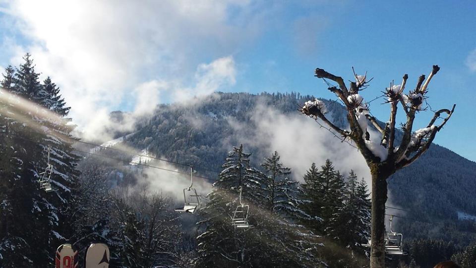 Apartamento Bergquell Tirol Jungholz Exterior foto