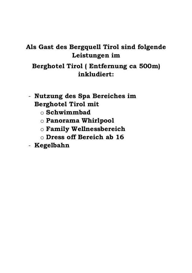 Apartamento Bergquell Tirol Jungholz Exterior foto